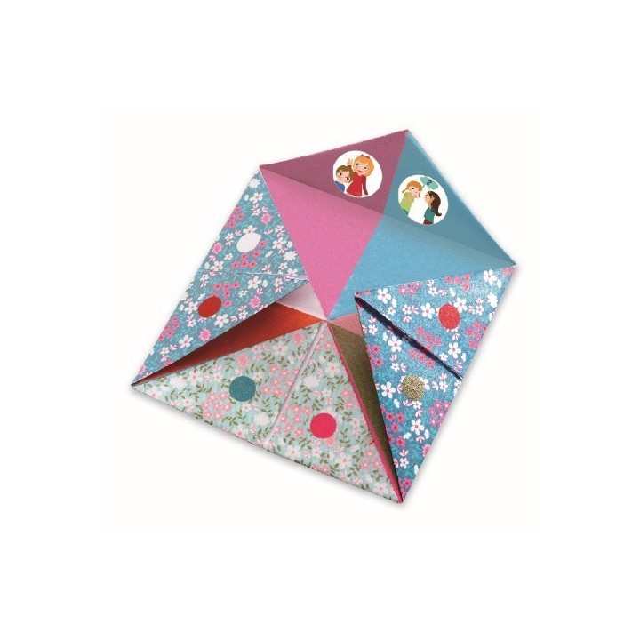 Papiroflexia Comecocos Flores