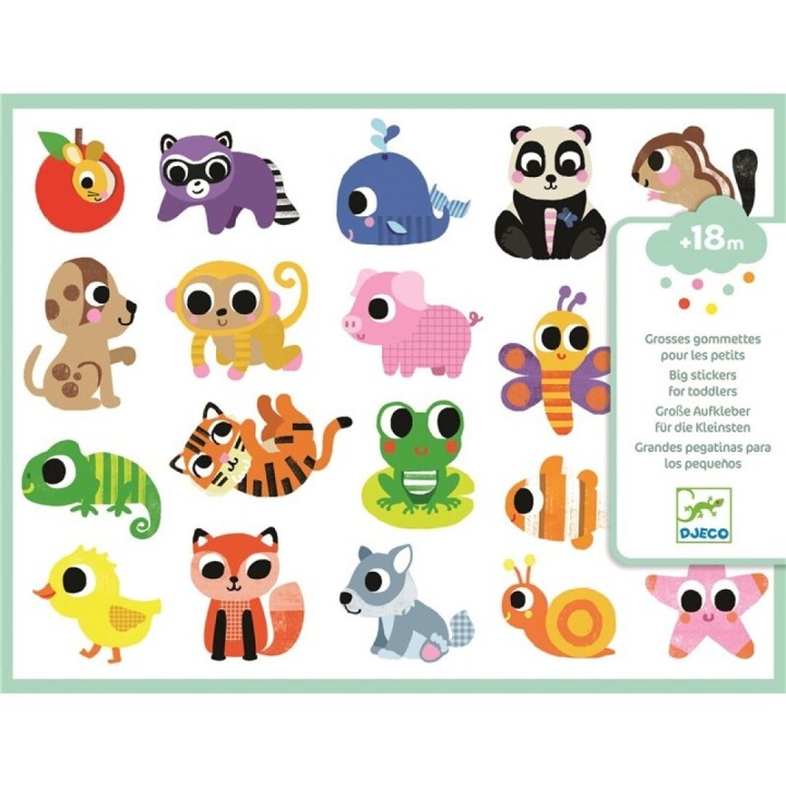 Pegatinas para los más pequeños de Animales