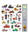 Pegatinas El Universo de los Crazy Motors
