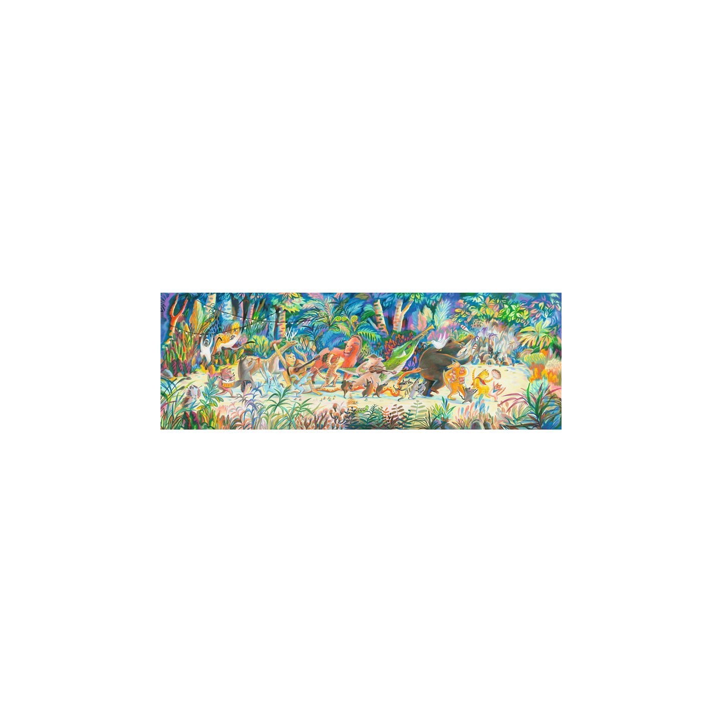 Puzle Galeria Woods Music Band 200 Piezas