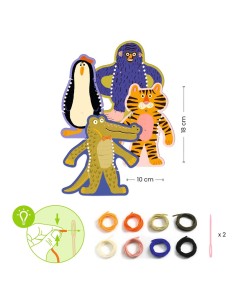 Ensartes Primer Tejido Jerséis de Animales 2