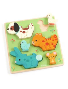 Puzle de Madera Puzz & Play Friends 2