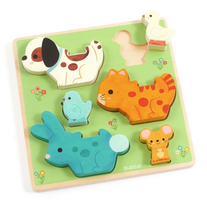 Puzle de Madera Puzz & Play Friends