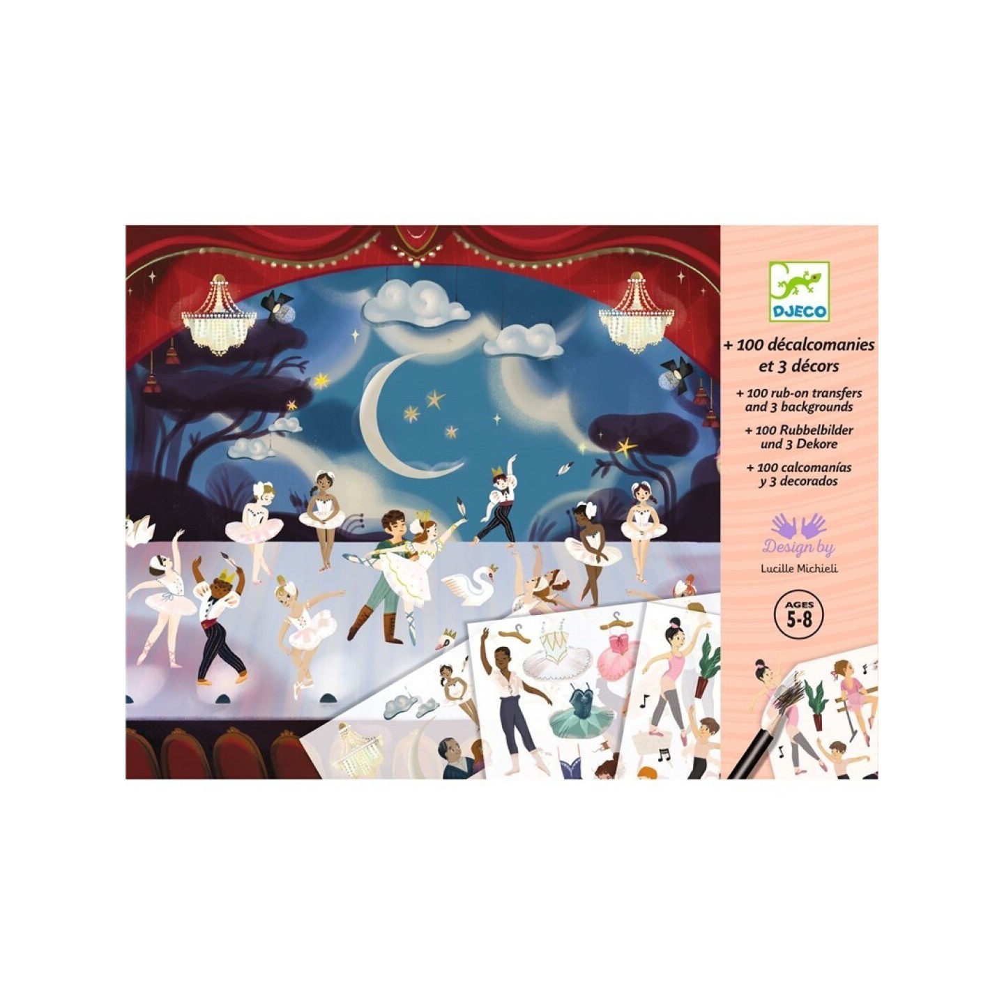 Calcomanía Alumnos de Ballet de la Ópera