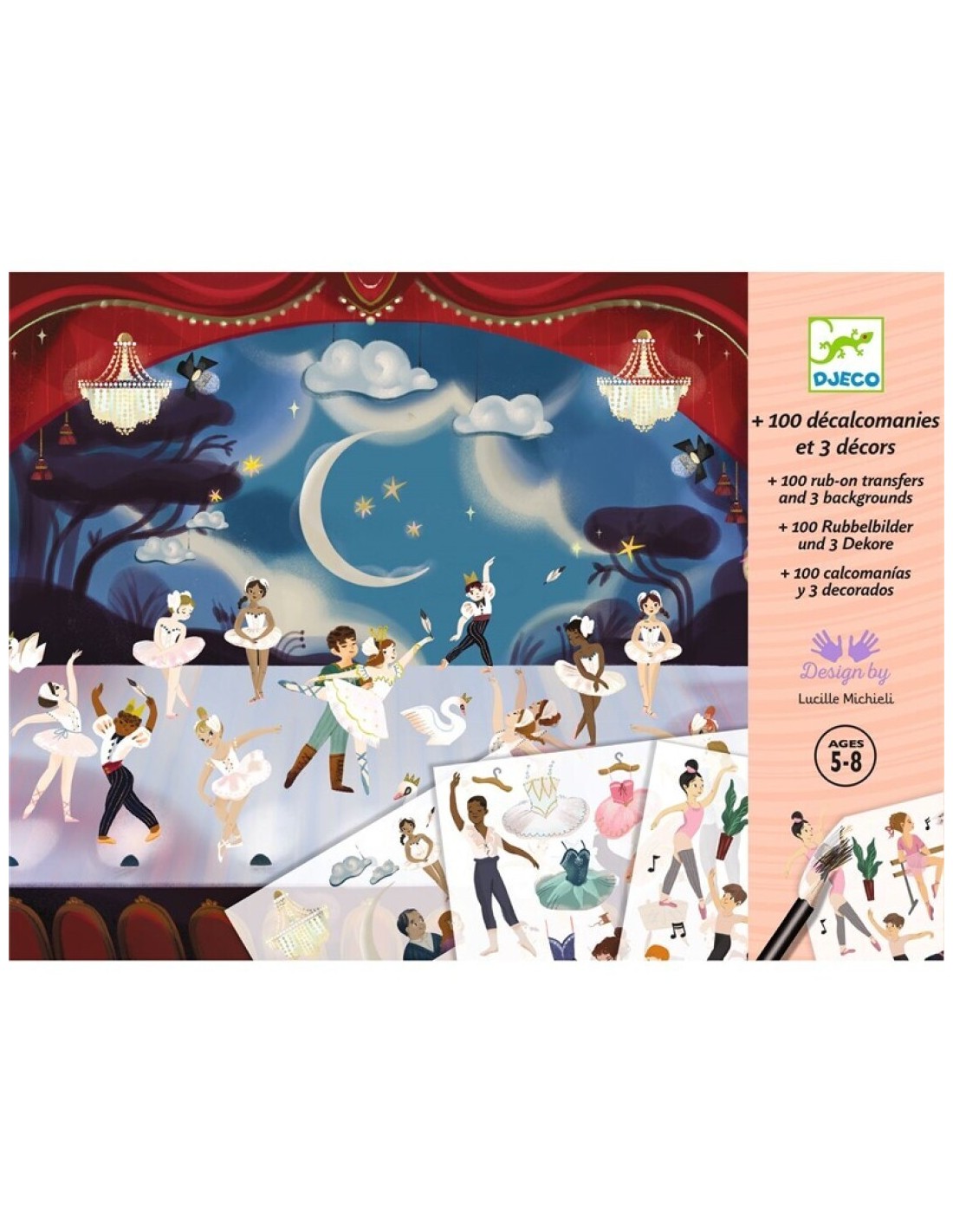 Calcomanía Alumnos de Ballet de la Ópera