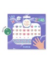 Adhesivos para uñas Purpurina Delicadeza Marina