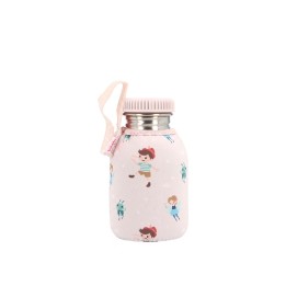 Botella Acero con Funda Wooden Boy Tutete 350ml