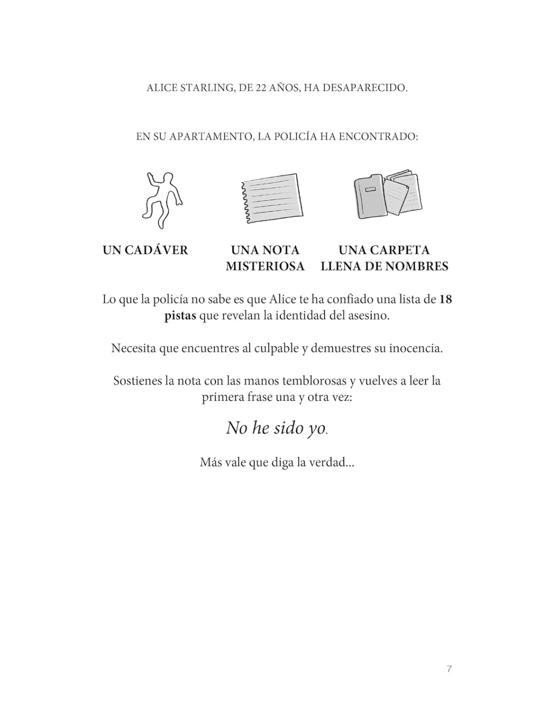 El asesino no es Alice