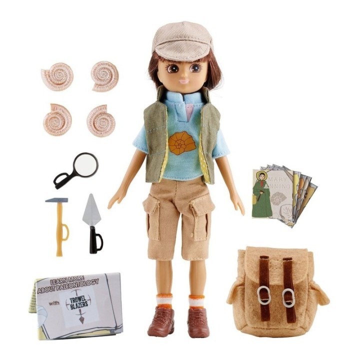 Muñeca Lottie Buscadora de Fósiles - Colección Oro
