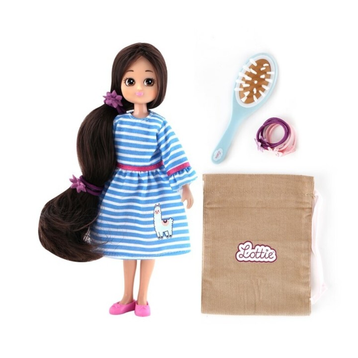 Muñeca Lottie y su Larga Melena