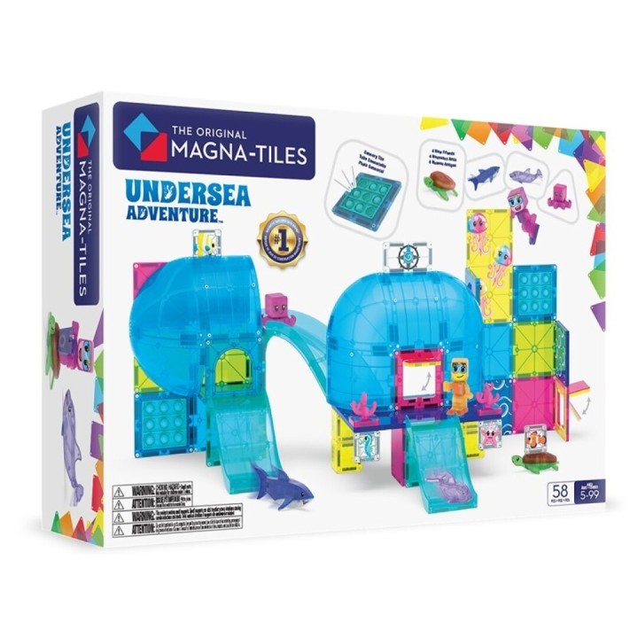Magna Tiles Undersea Adventure 58 Piezas
