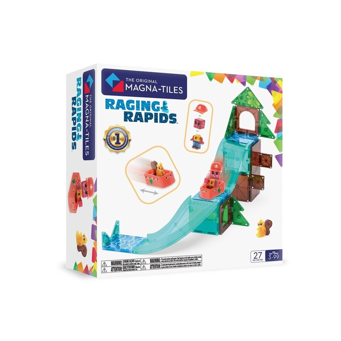Magna Tiles Ragin Rapids 27 Piezas
