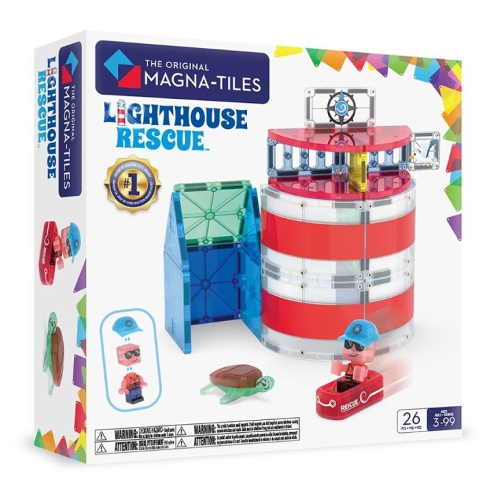 Magna Tiles Lighthouse Rescue 26 Piezas