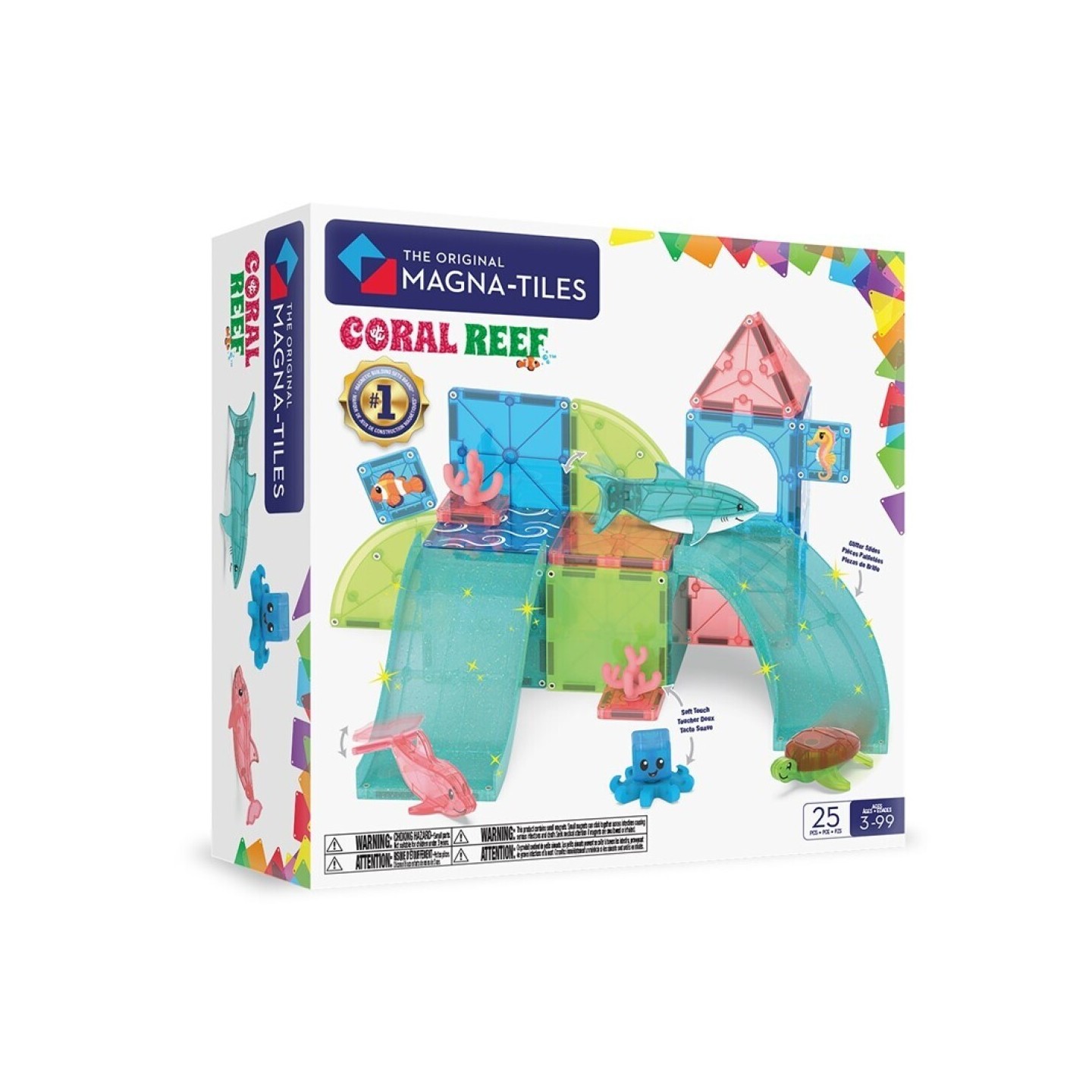 Magna Tiles Coral Reef 25 Piezas
