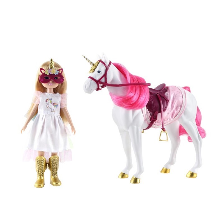 Muñeca Lottie y el Unicornio