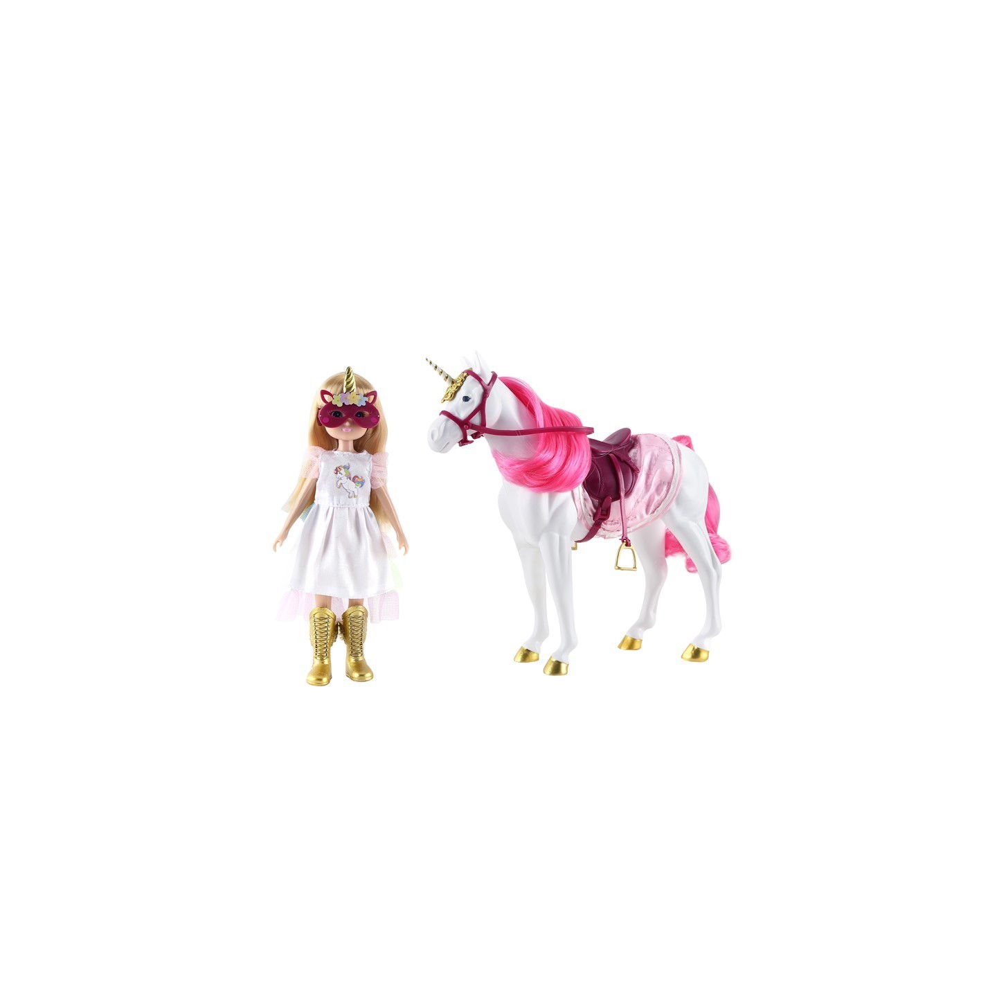 Muñeca Lottie y el Unicornio