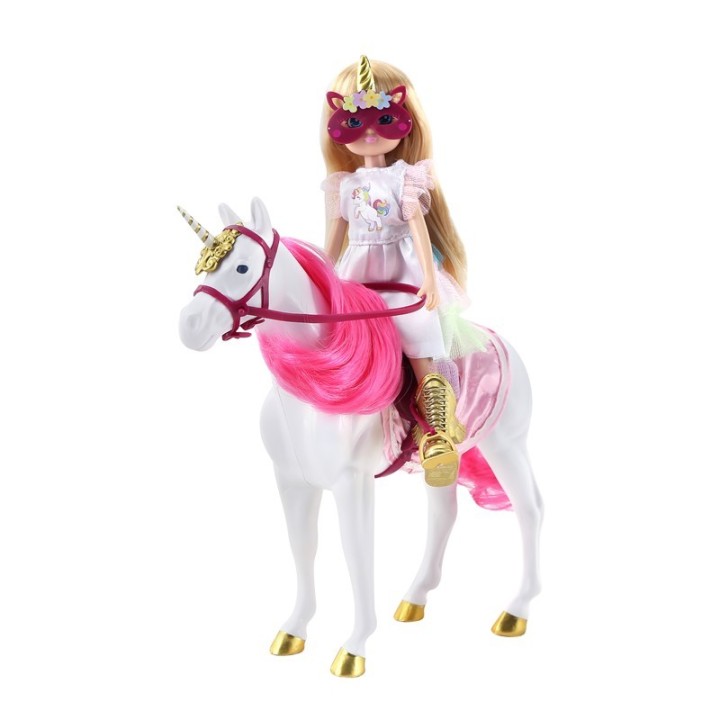 Muñeca Lottie y el Unicornio