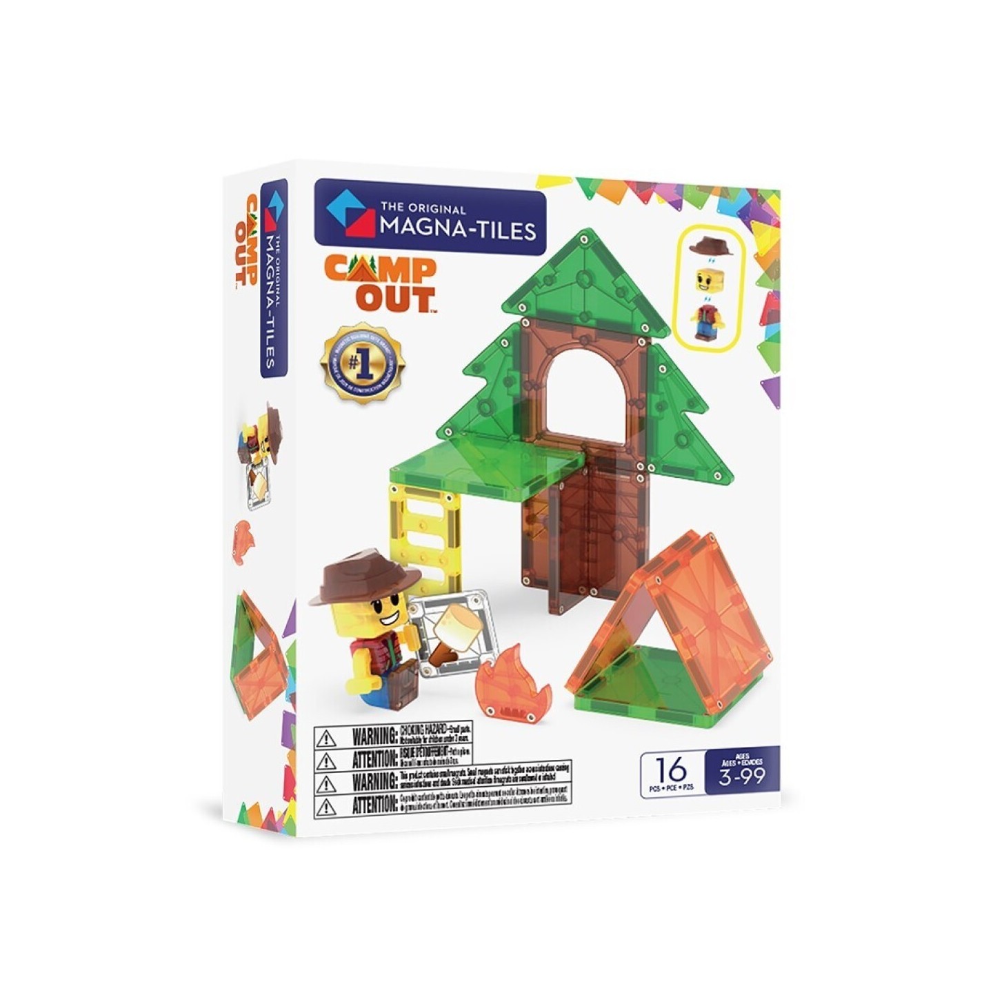Magna Tiles Camp Out 16 Piezas