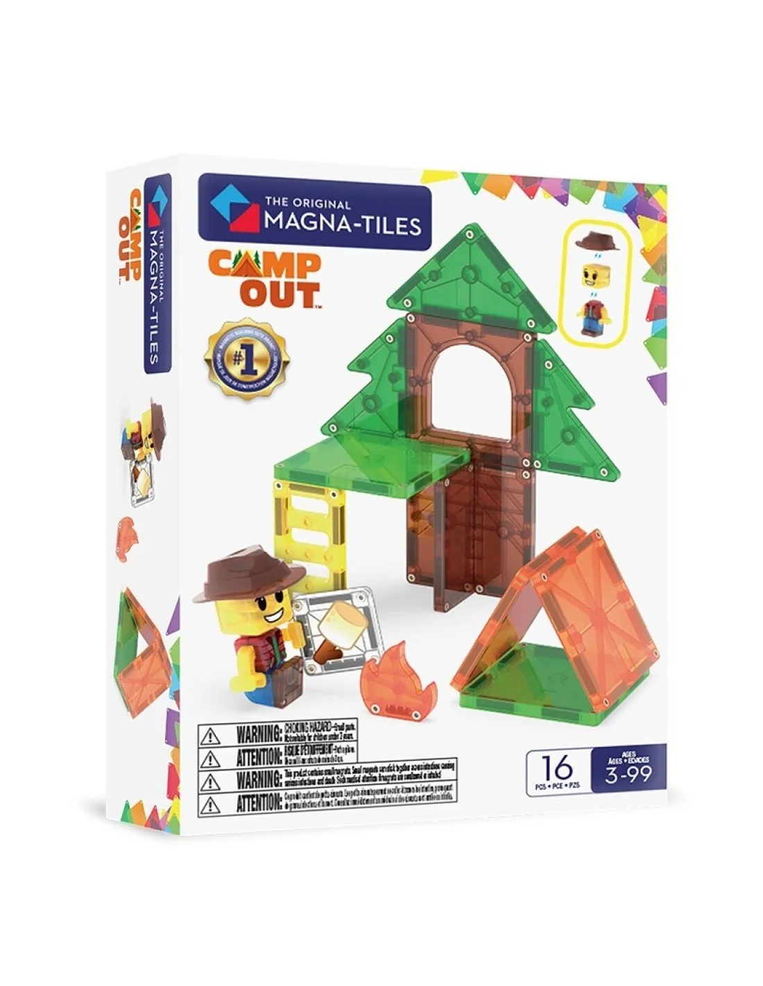 Magna Tiles Camp Out 16 Piezas