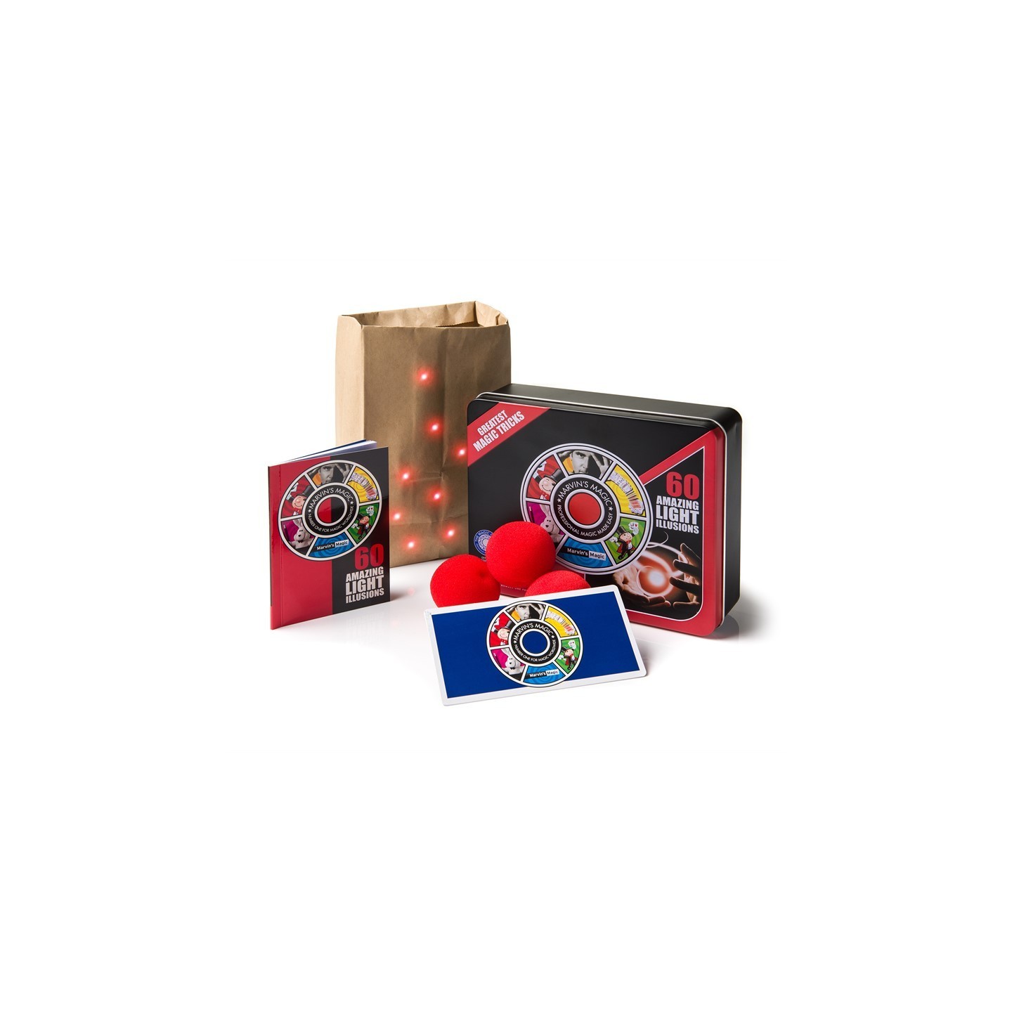 Set Magia 60 Sorprendentes Ilusiones con Luz