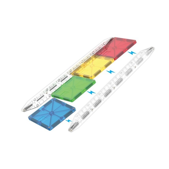 Magna Tiles Accesorio Rail Racer 8 Piezas