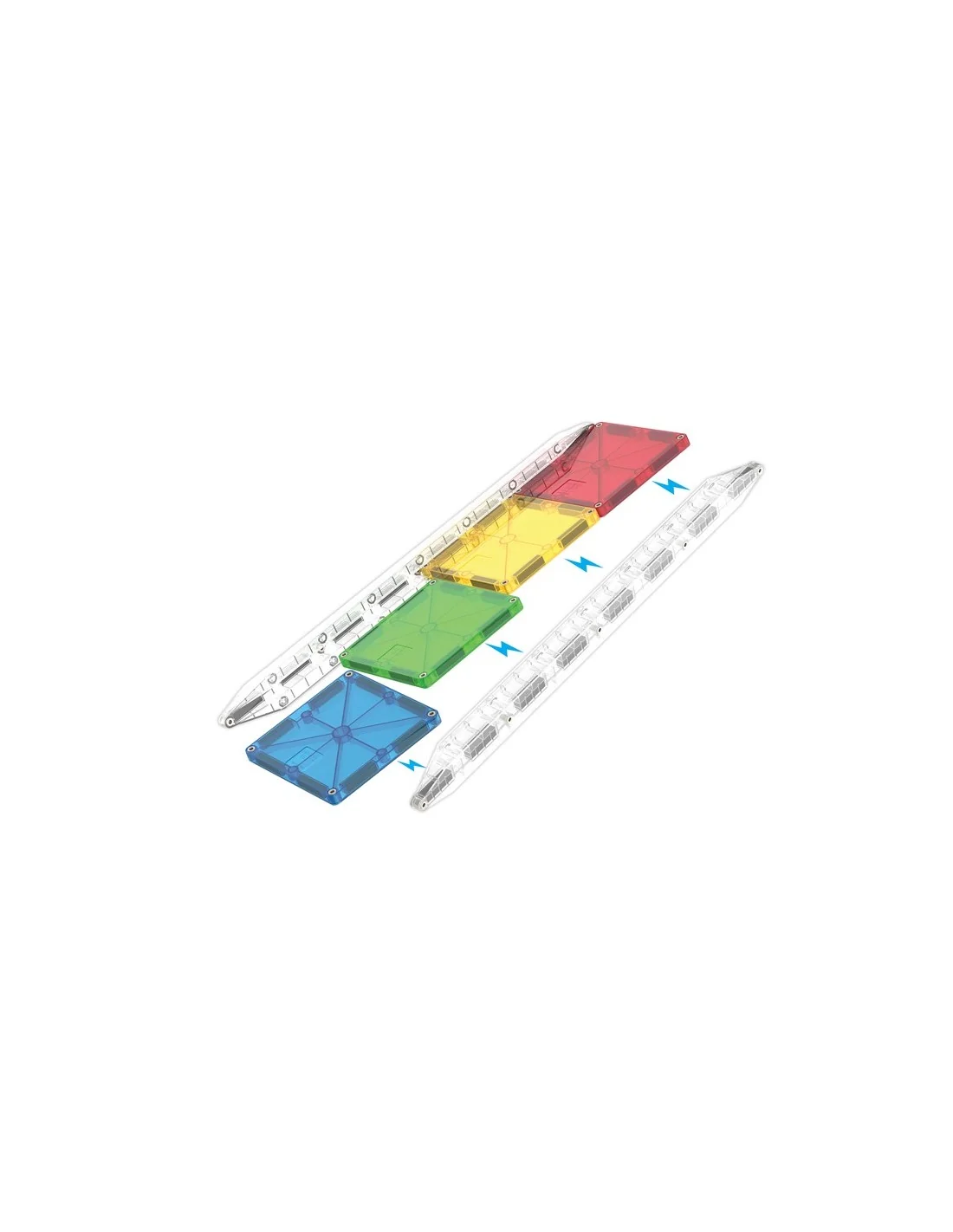 Magna Tiles Accesorio Rail Racer 8 Piezas