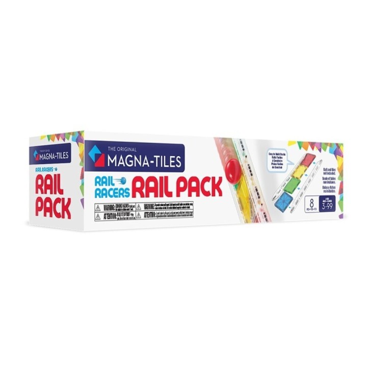 Magna Tiles Accesorio Rail Racer 8 Piezas