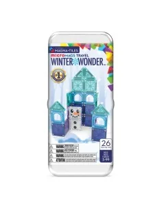 Magna Tiles MICROMAGS Set de Viaje WinterWonder