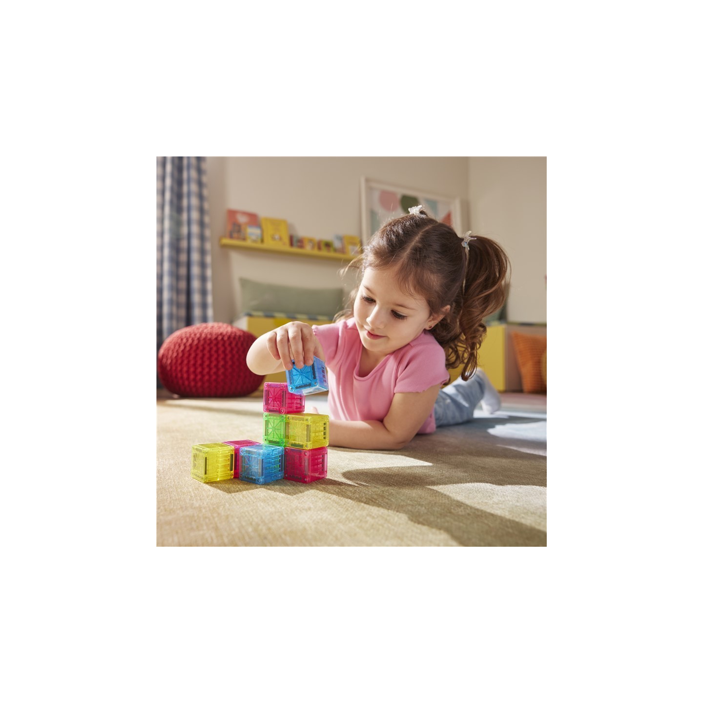 Magna Tiles Cubes 9 Piezas