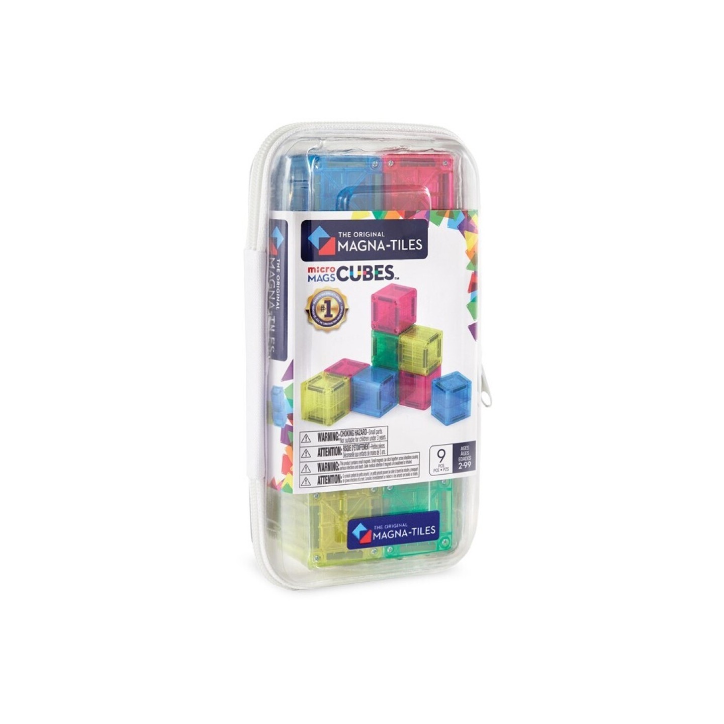 Magna Tiles Cubes 9 Piezas