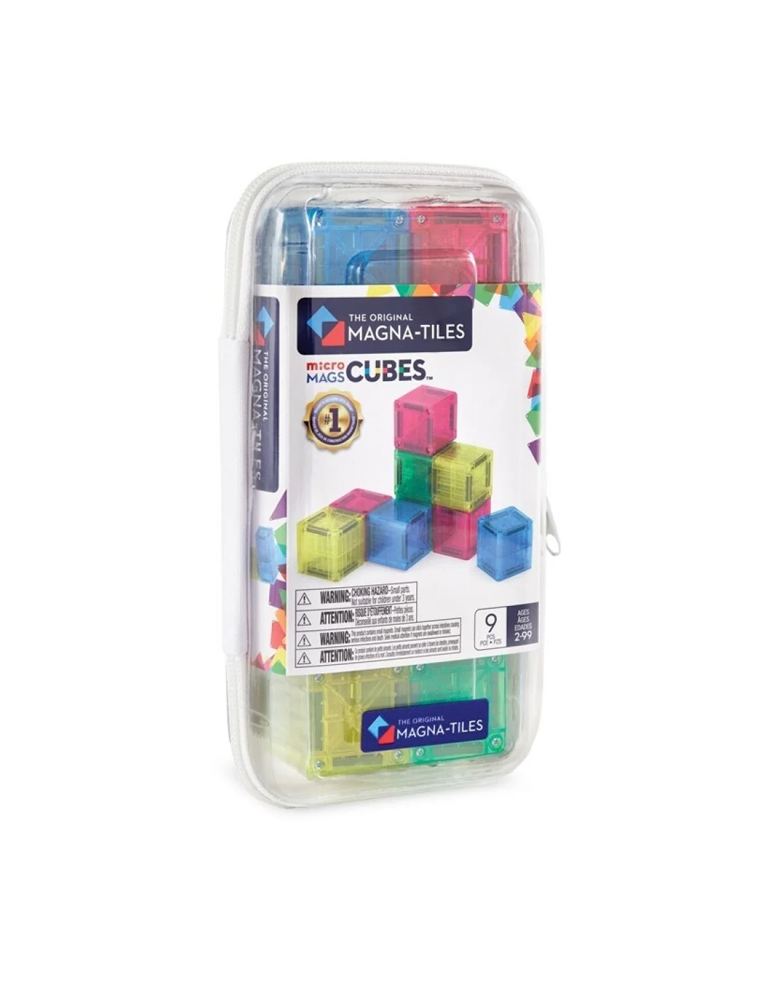 Magna Tiles Cubes 9 Piezas
