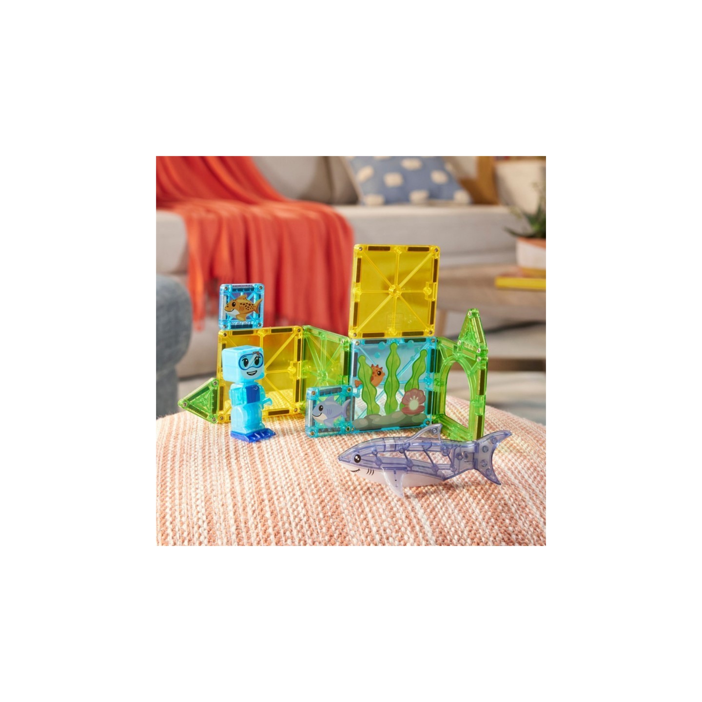 Magna Tiles Shark Dive 13 Piezas