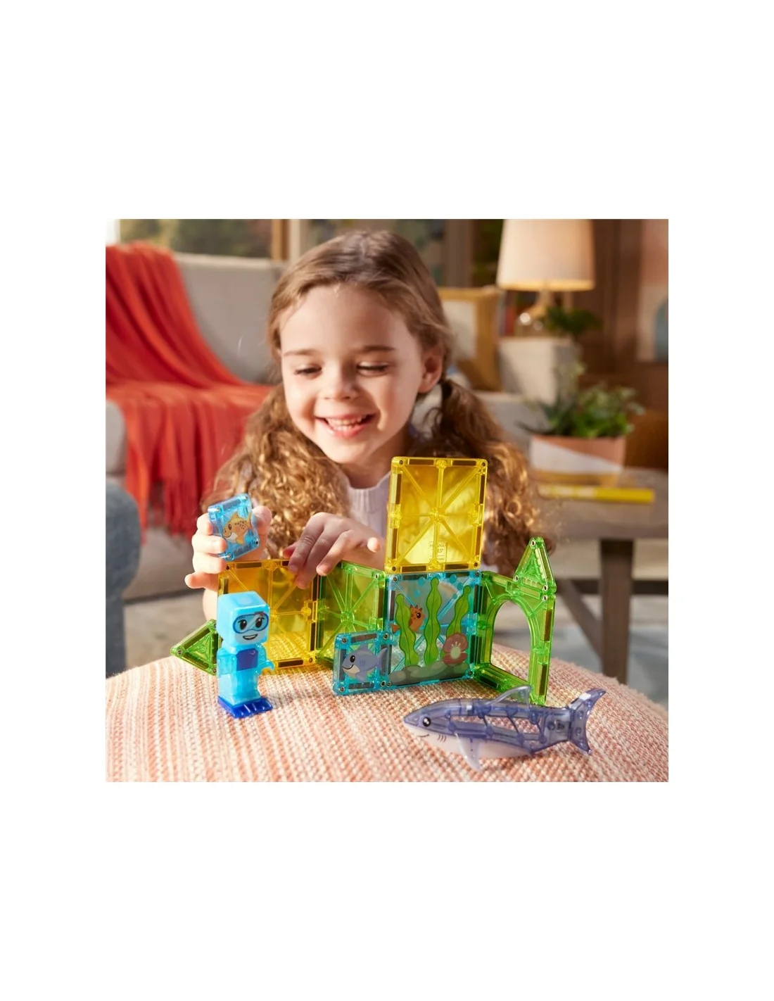 Magna Tiles Shark Dive 13 Piezas