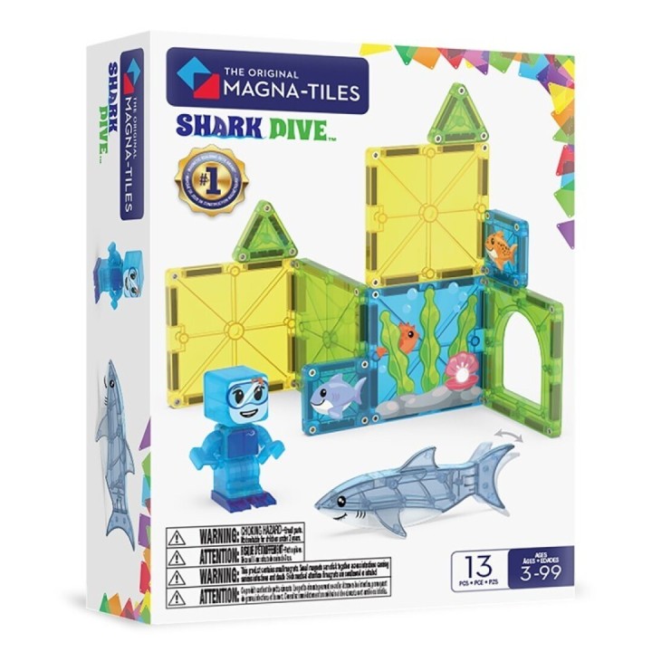 Magna Tiles Shark Dive 13 Piezas