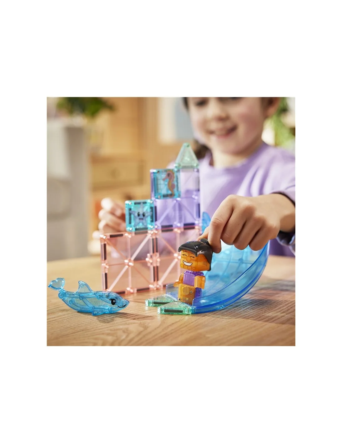 Magna Tiles Dolphin Bay 13 Piezas