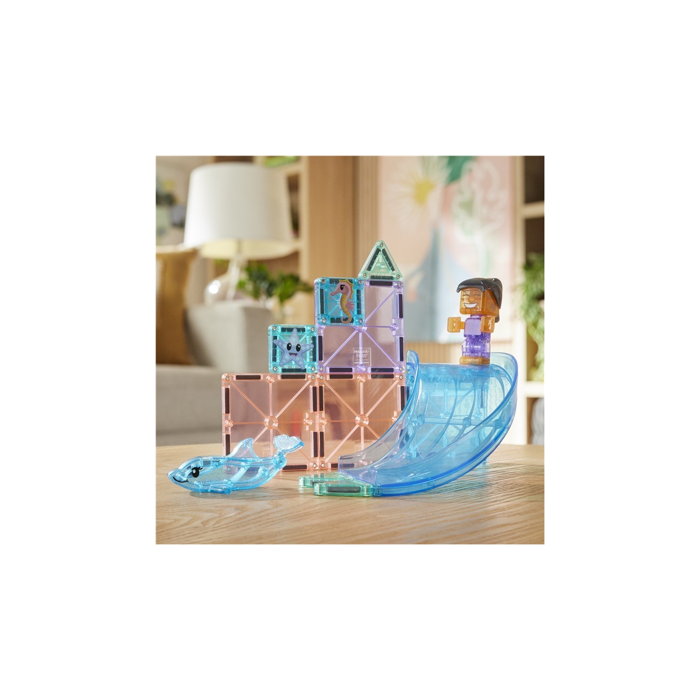 Magna Tiles Dolphin Bay 13 Piezas