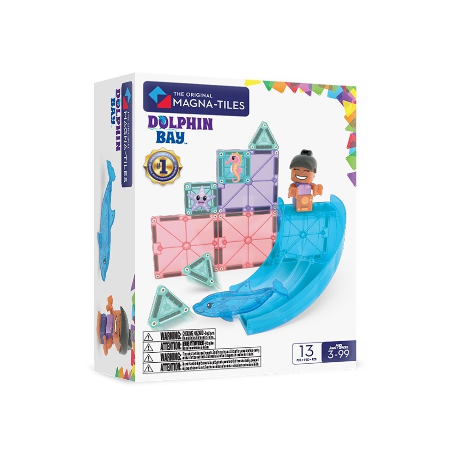 Magna Tiles Dolphin Bay 13 Piezas