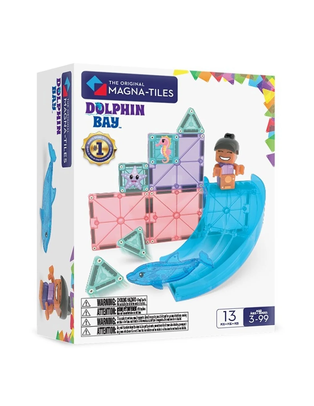 Magna Tiles Dolphin Bay 13 Piezas