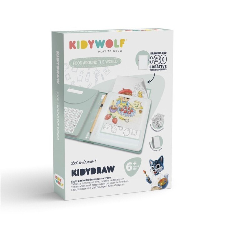 Tableta Retroiluminada KIDYDRAW PAD Alimentos