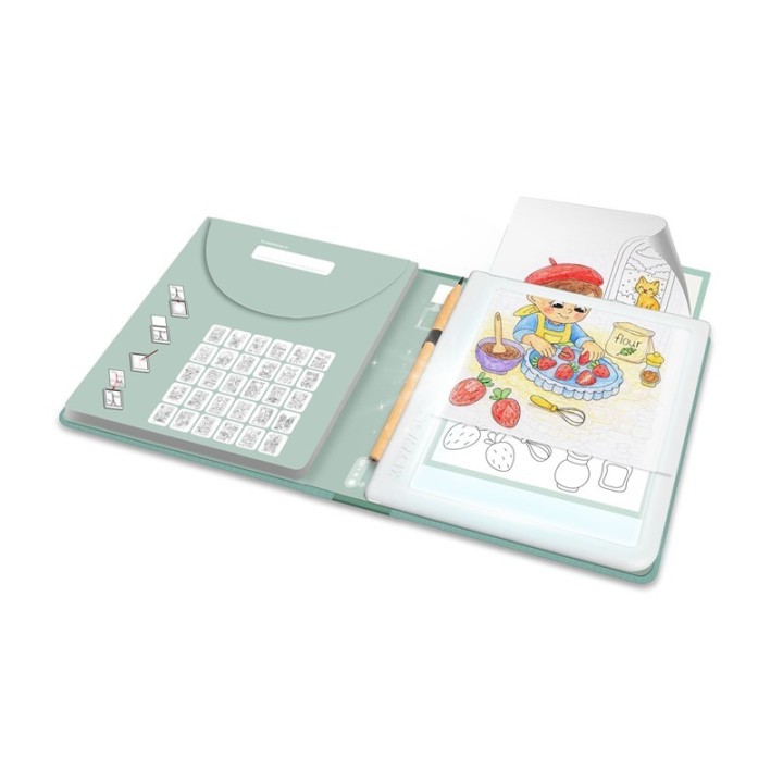 Tableta Retroiluminada KIDYDRAW PAD Alimentos