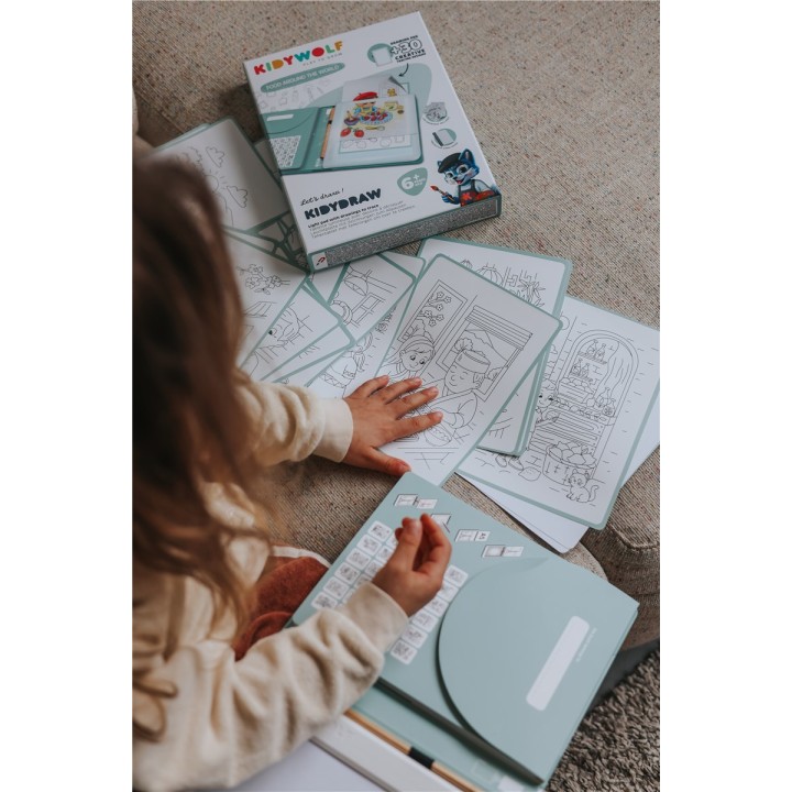Tableta Retroiluminada KIDYDRAW PAD Alimentos