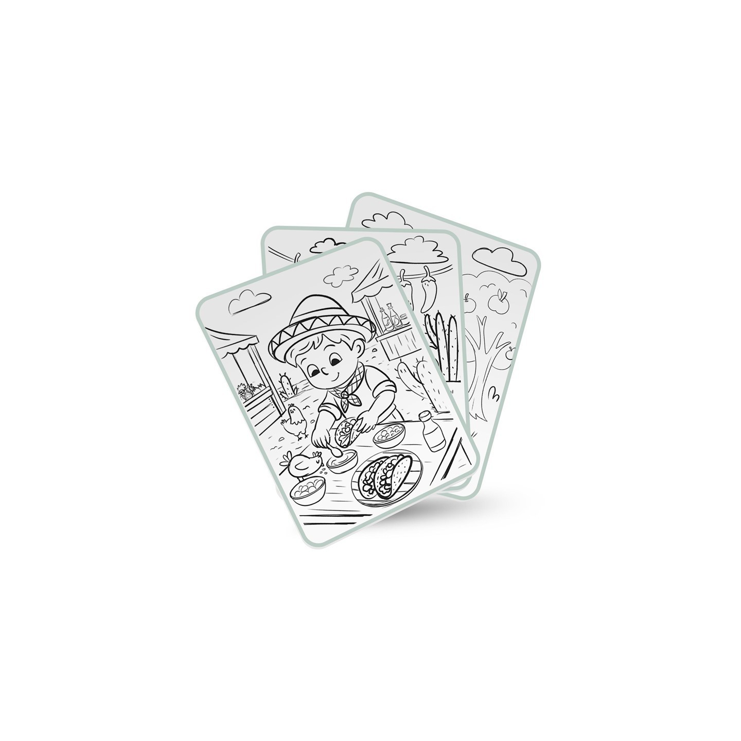 Tableta Retroiluminada KIDYDRAW PAD Alimentos