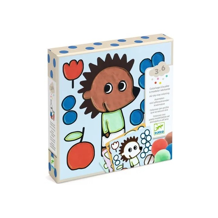 Colorear con Arcilla - Traviesos del Jardín
