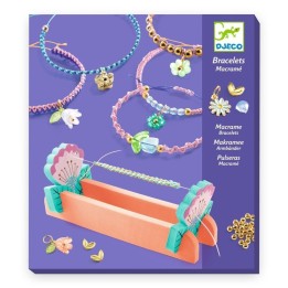 Crea Pulseras de Macramé Azules