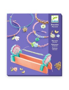 Crea Pulseras de Macramé Azules