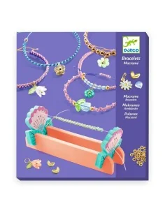Crea Pulseras de Macramé Azules