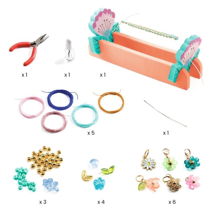 Crea Pulseras de Macramé Azules
