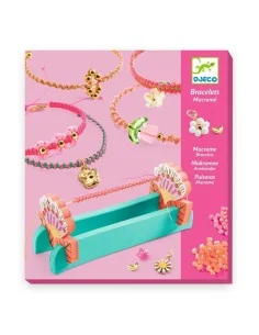Crea Pulseras de Macramé Rosas