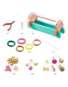 Crea Pulseras de Macramé Rosas 2
