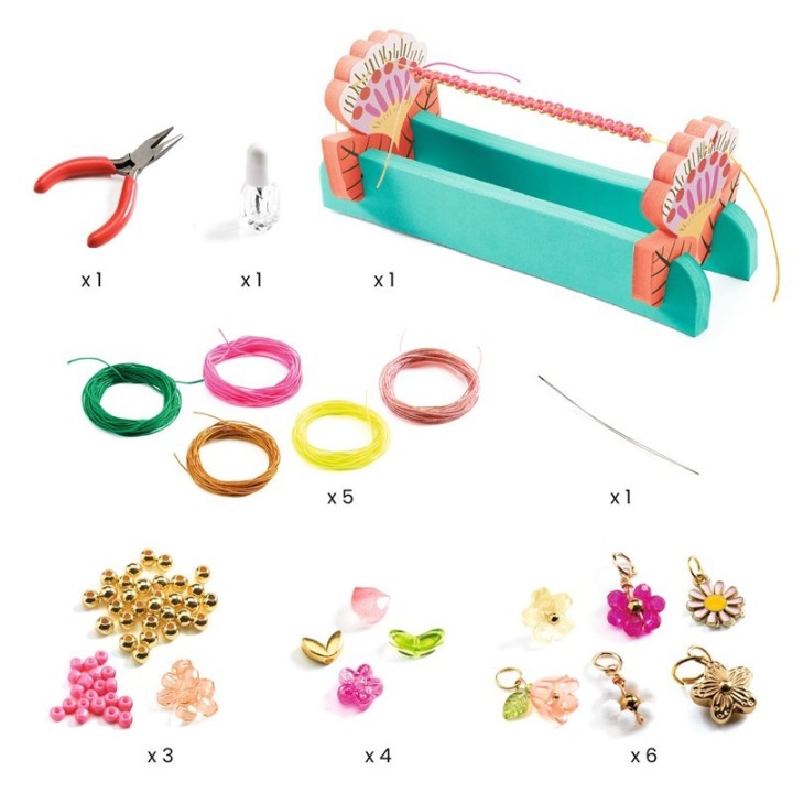 Crea Pulseras de Macramé Rosas